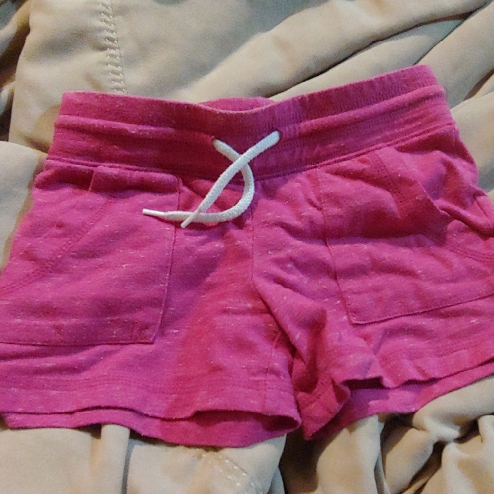 Girls athletic cotton shorts